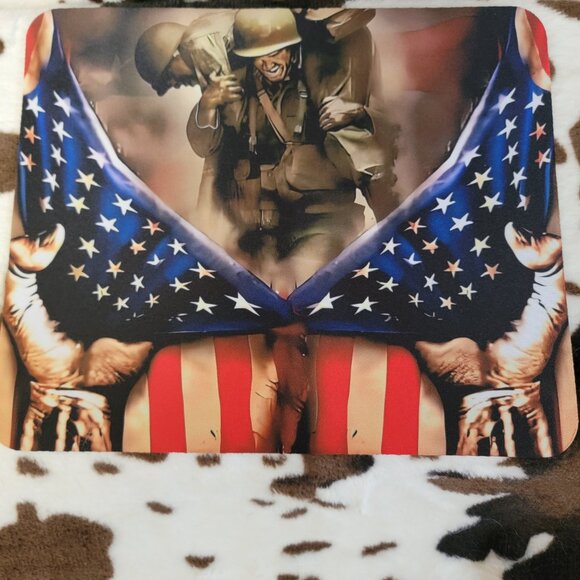 Army Soldier Computer Mouse Pad - Picture 6 of 6